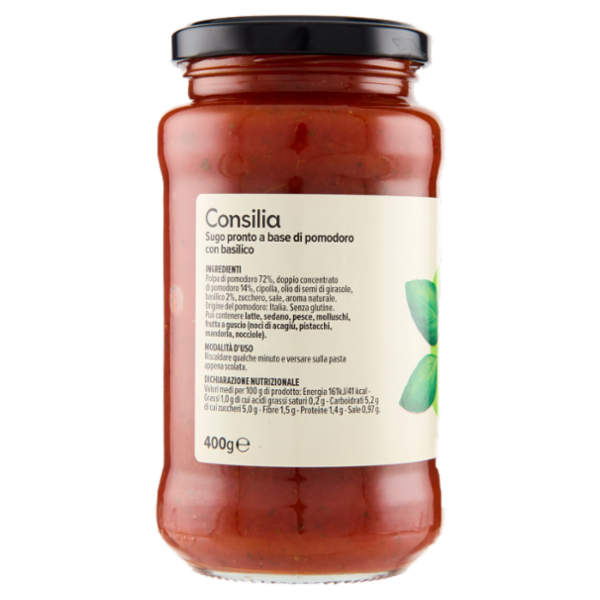 Consilia Sugo al Basilico 400 g