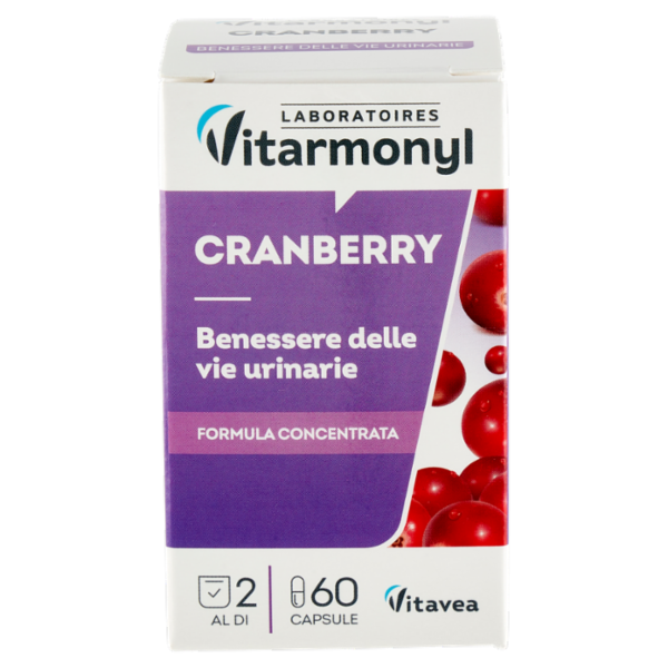 Laboratoires Vitarmonyl Cranberry Benessere delle vie urinarie 60 capsule 20,1 g