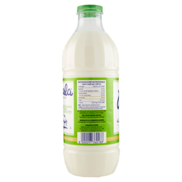 perla Parzialmente Scremato Pastorizzato a Temperatura Elevata 1 Litro