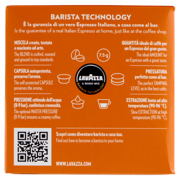 Lavazza A Modo Mio Espresso Delizioso 16 Capsule 120 g