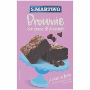 S.Martino Preparato per Brownies con Gocce di Cioccolato 375g