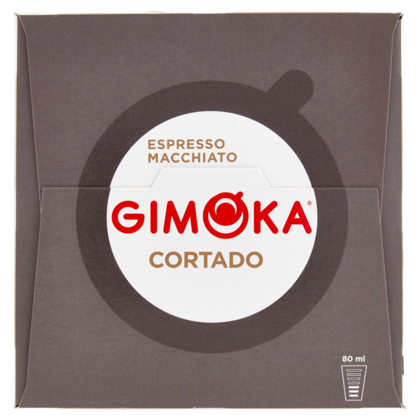 Gimoka Cortado Compatibile Nescafè* Dolce Gusto* 16 Capsule 100,8 g