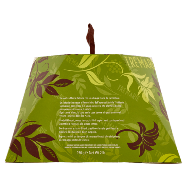 Tre Marie Panettone Pera e Cioccolato 930 g