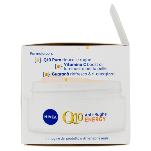 Nivea Q10 Anti-Rughe Energy Crema Giorno Illuminante SPF 15 Pelle Stanca e Spenta 50 ml
