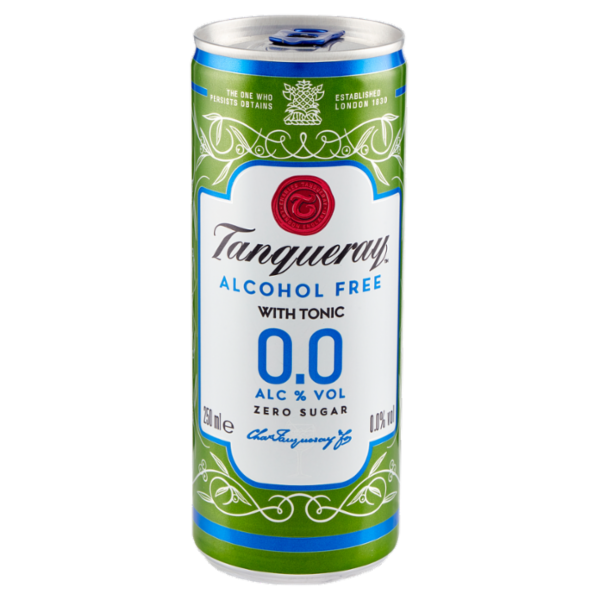 Tanqueray Alcohol Free With Tonic 0.0% Zero Sugar 250 ml