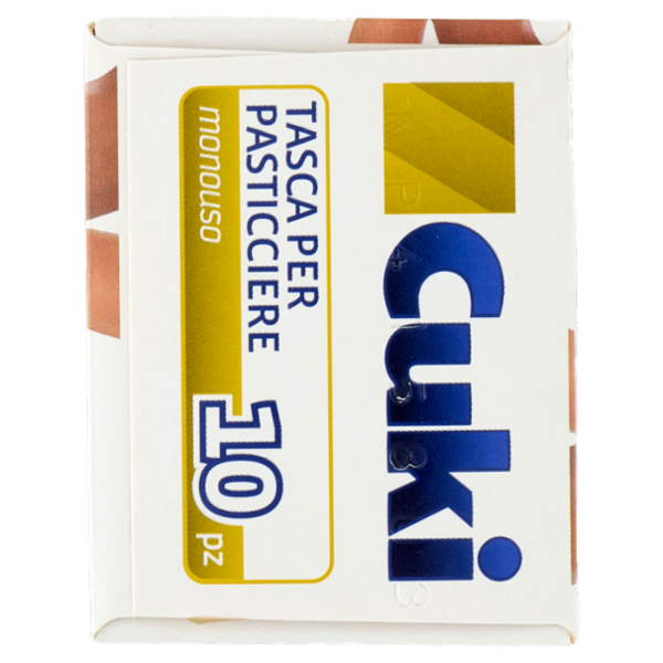 Cuki Prepara Tasca per Pasticciere monouso (10 tasche + 3 beccucci)