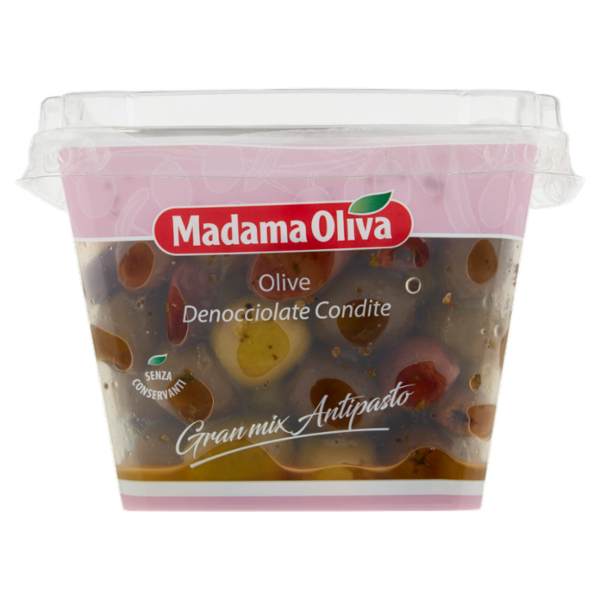 Madama Oliva Gran mix Antipasto Olive Denocciolate Condite 250 g