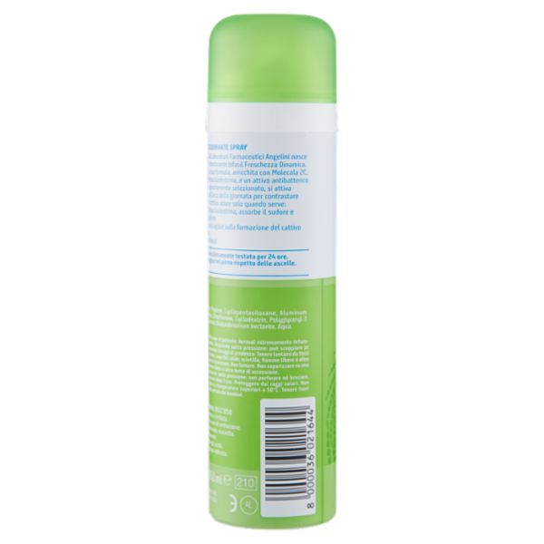 infasil Freschezza Dinamica Deodorante Spray con antibatterico 150 ml