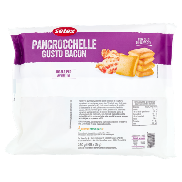 Selex Pancrocchelle Gusto Bacon 8x35 g