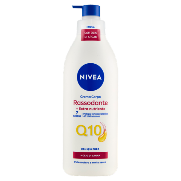 Nivea Q10 Crema Corpo Rassodante + Extra nutriente Pelle matura e molto secca 400 ml