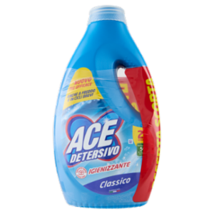 Ace Detersivo Igienizzante Classico 2 x 27 Lavaggi 3 x 1350 Ml