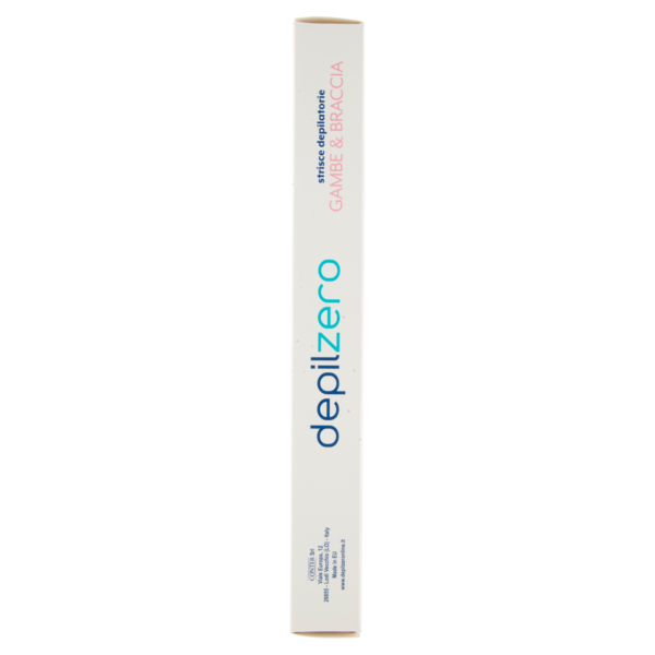 depilzero Strisce Depilatorie Gambe e Braccia 20 Strisce + 4 salviettine