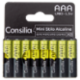 Consilia Pile Alcaline Mini Stilo AAA 1,5 V 8 pezzi