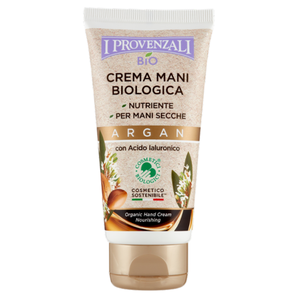 I Provenzali Bio Crema Mani Biologica Argan 75 mL
