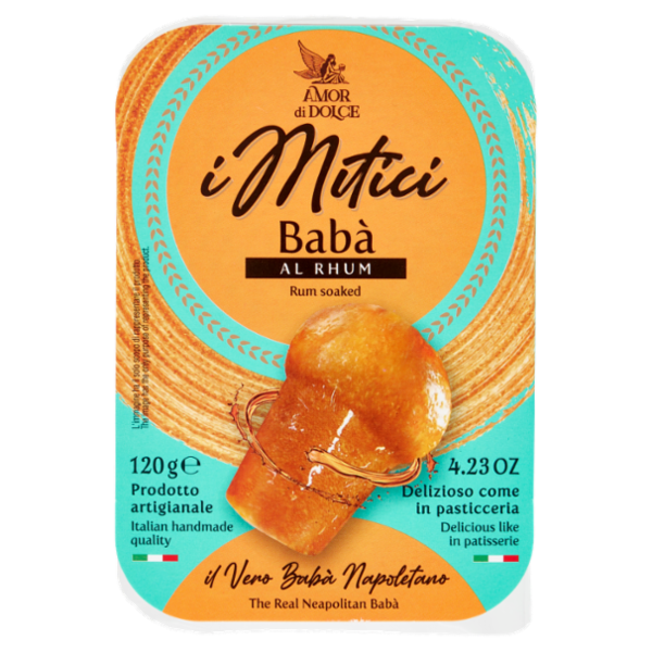 Amor di Dolce i Mitici Babà al Rhum 120 g