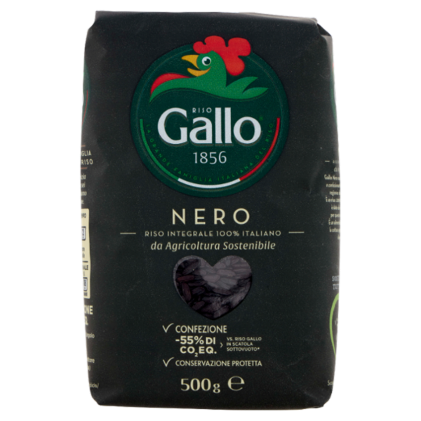 Riso Gallo Nero da Agricoltura Sostenibile 500 g
