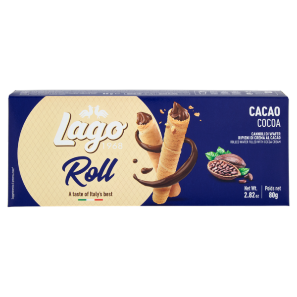Lago Roll Cacao 80 g