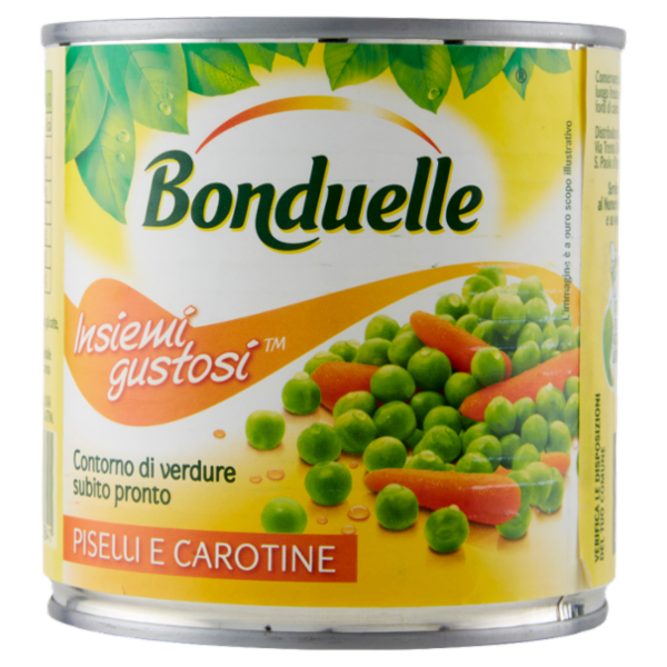 Bonduelle Insiemi gustosi Piselli e Carotine 400 g