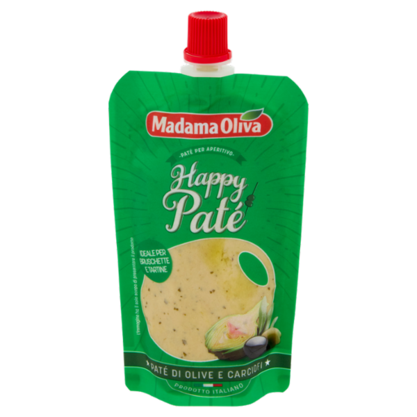 Madama Oliva Happy Paté Paté di Olive e Carciofi 110 g