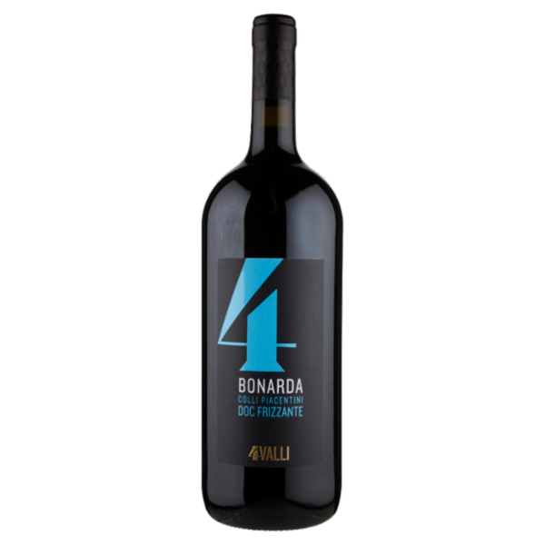 4Valli Bonarda Colli Piacentini DOC Frizzante 150 cl