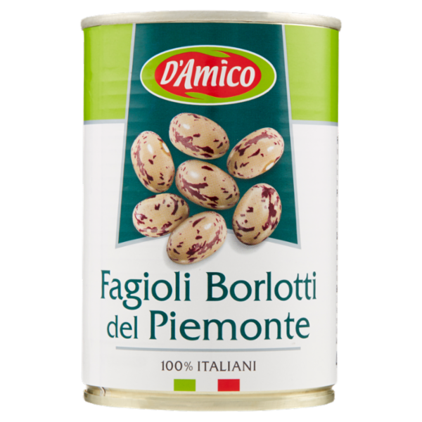 D'Amico Fagioli Borlotti del Piemonte 400 g