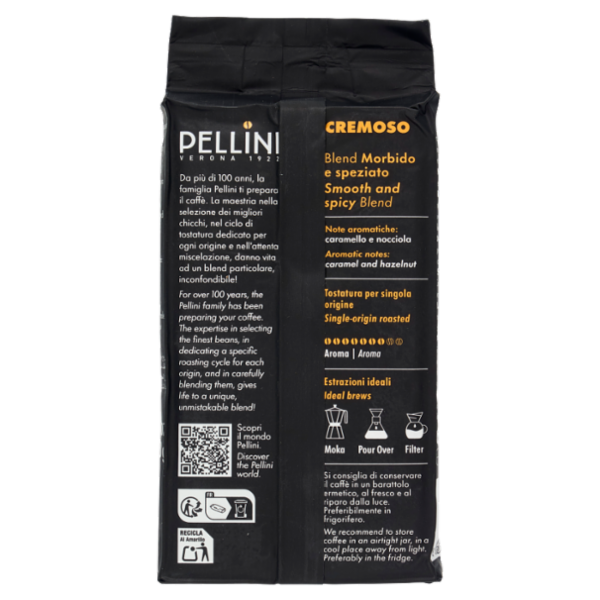 Pellini Cremoso Macinato Moka & Filtro 250 g