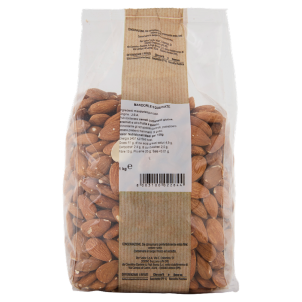 Selex Frutta Secca Mandorle Sgusciate 1 kg