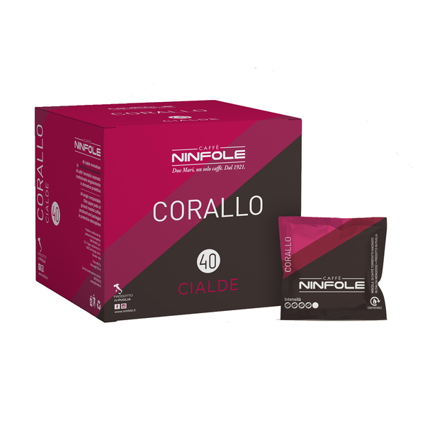 Ninfole 40 Cialde Corallo Gr.280