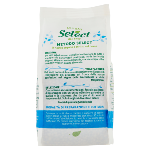 Select Selezioni dal Mondo Lenticchie Mignon 400 g