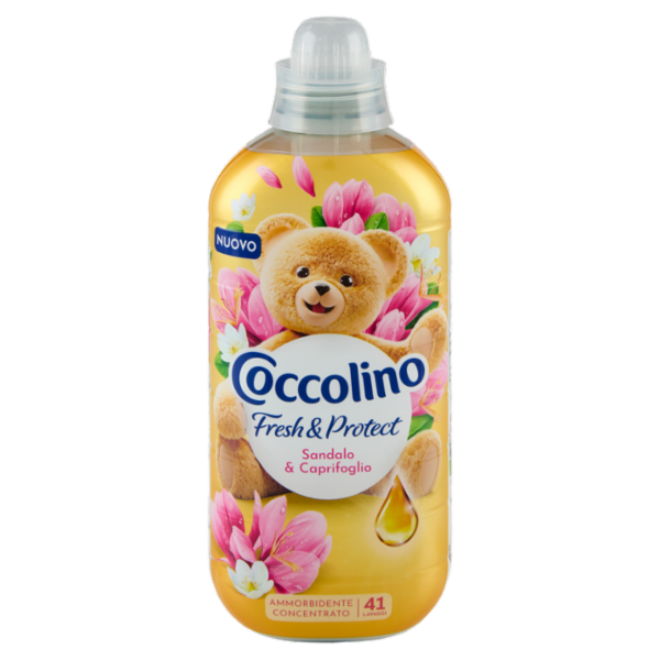 Coccolino Ammorbidente Concentrato Fresh & Protect Sandalo & Caprifoglio 41 Lavaggi 952 ml