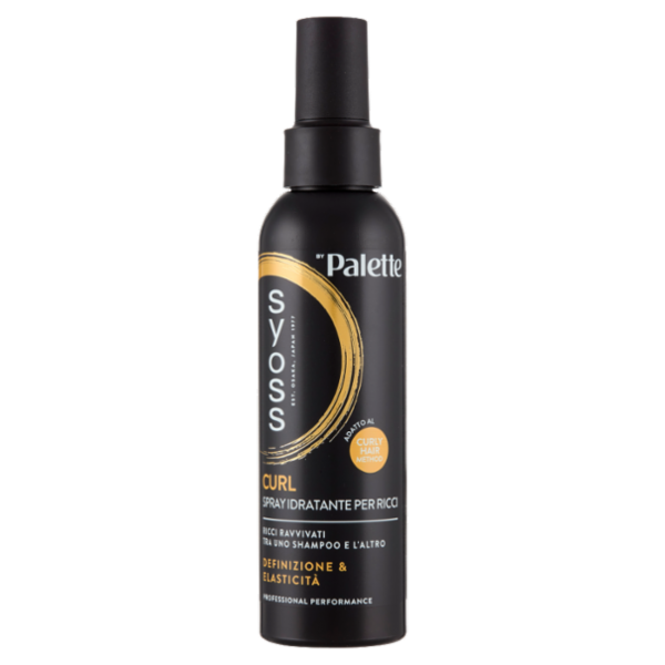 Syoss By Palette Curl Spray Idratante per Ricci 150 ml