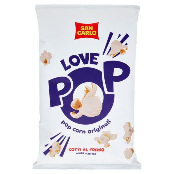 San Carlo Love Pop pop corn originali 100 g