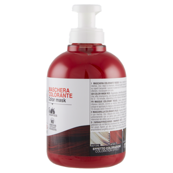 S.O.S. Color & Go Maschera Colorante Rosso 300ml
