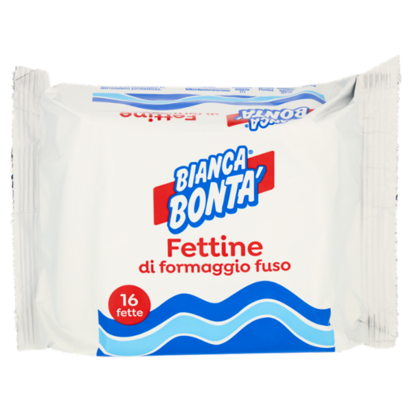Bianca Bontà Fettine di Formaggio Fuso 16 Fette 400 g