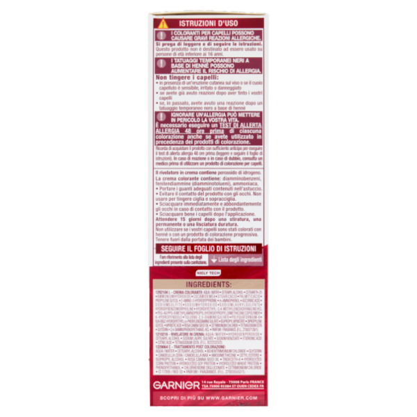 Garnier Color Sensation Colorazione Permanente in Crema 6.0 Biondo Scuro