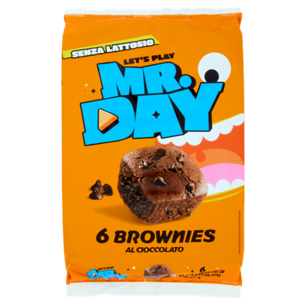 Mr.Day 6 Brownies al Cioccolato 6 x 35 g
