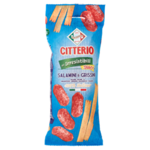 Citterio Gli Irresistibili Snack Salamini & Grissini 46 g