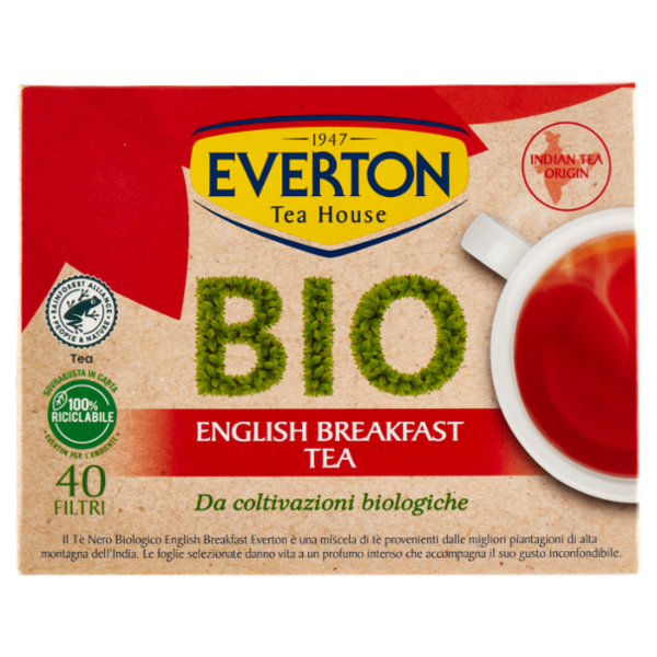 Everton Bio tea English Breakfast Tea 40 x 1,5 g
