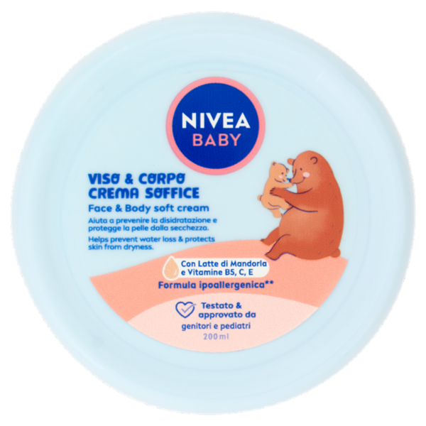 Nivea Baby Viso & Corpo Crema Soffice 200 ml