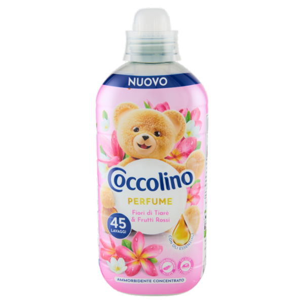 Coccolino Ammorbidente Concentrato Perfume Fiori di Tiarè & Frutti Rossi 45 Lavaggi 952 ml
