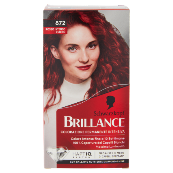 Brillance Colorazione Permanente Intensiva 872 Rosso Intenso Rubino
