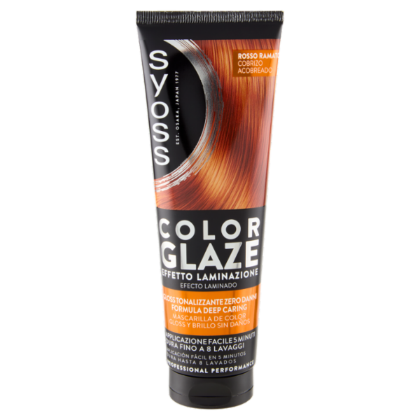 Syoss Color Glaze Rosso Ramato 130 ml