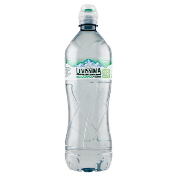 LEVISSIMA, Acqua Naturale, 100% RPET, 75 cl