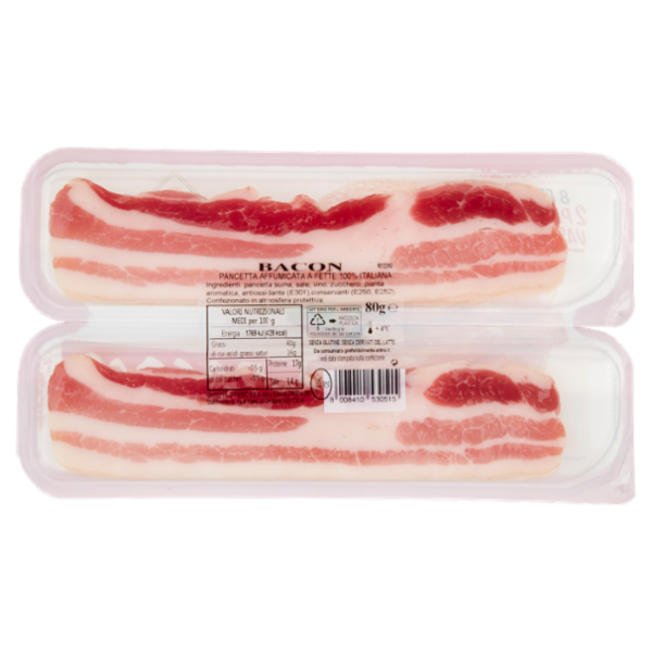 Citterio Bacon 8 Fette 80 g
