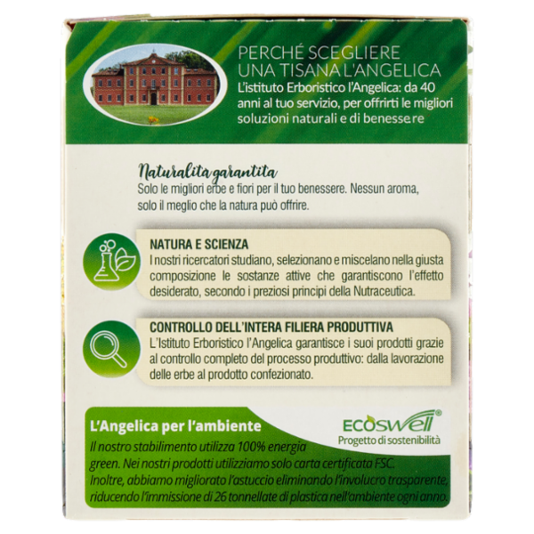 L'Angelica Le Tisane Calma Colon Active 18 Filtri 34,2 g