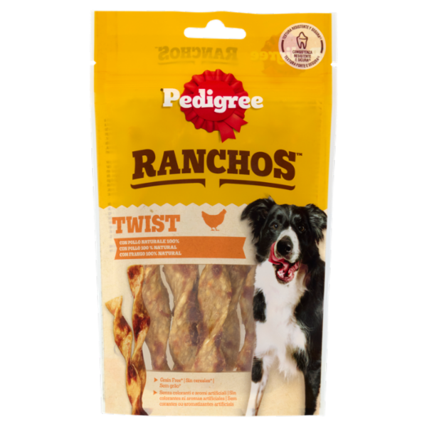 Pedigree Ranchos Twist Snack Cane 60 g