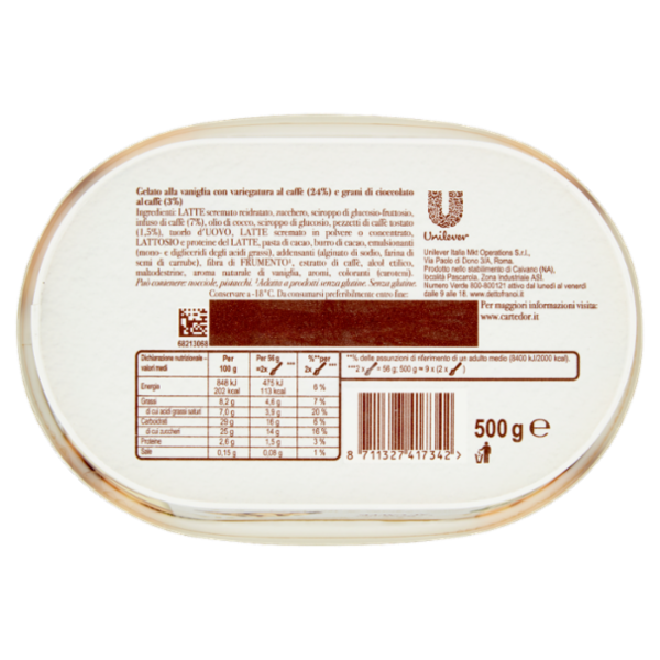 Carte d'Or Affogato al Caffè 500 g