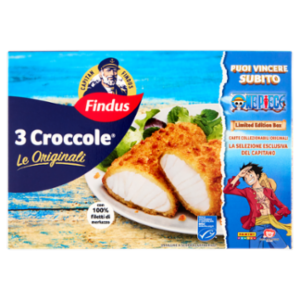 Capitan Findus 3 Croccole Con 100% Filetti Di Merluzzo - Le Originali 324 g