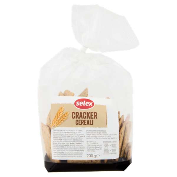 Selex Cracker con Cereali 200 g
