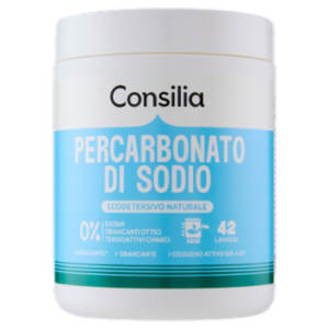 Consilia Additivo a Mano e In Lavatrice Percarbonato Di Sodio 500 g